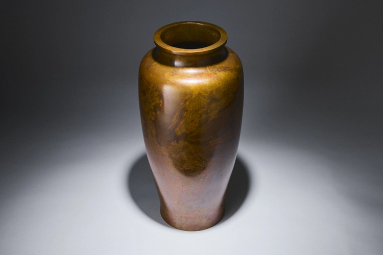 Extra large bronze vase 