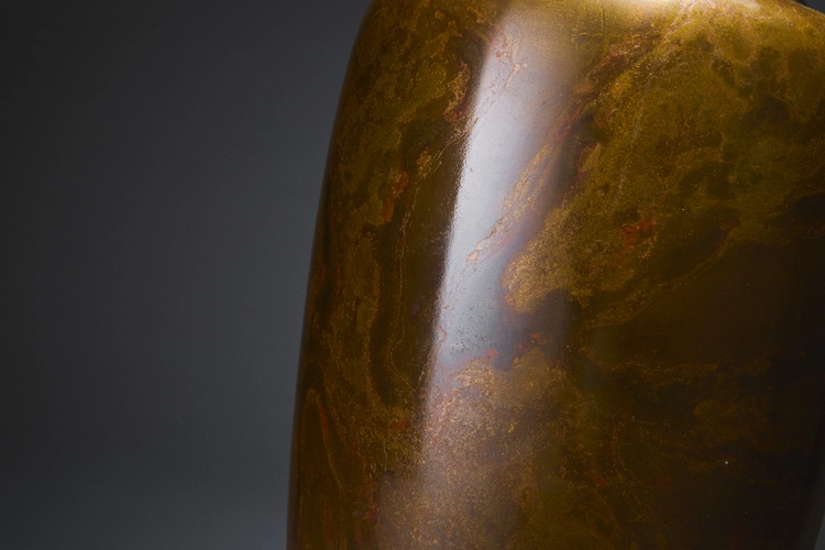 Extra large bronze vase 