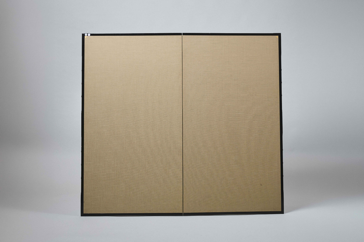 Two fold screen with weezel