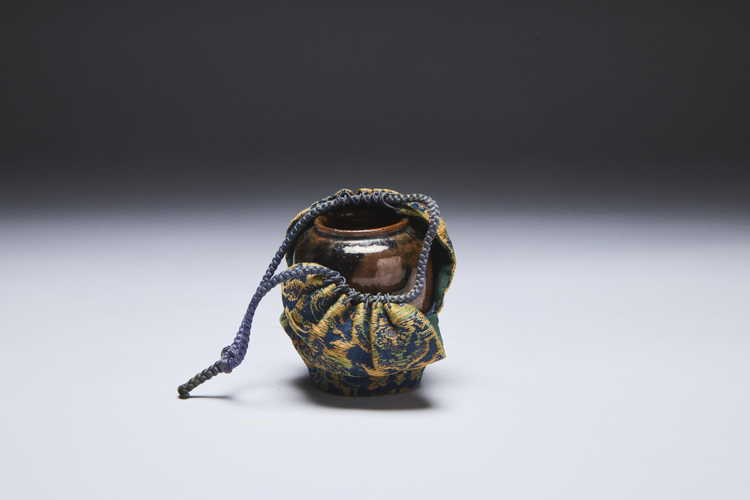 Seto Chaire with Brocade Pouch (Shifuku)