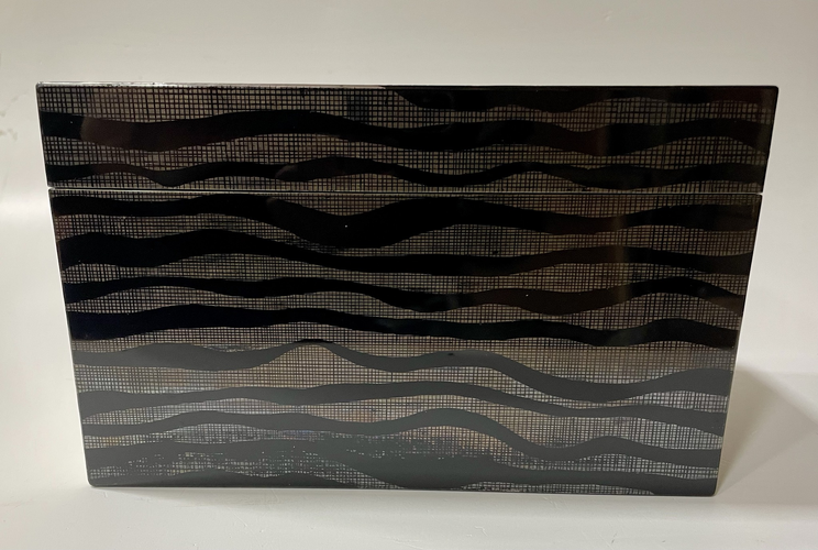 Lacquer and Eggshell Chabako (Tea Utensil Box) 