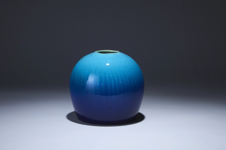 Small blue Vase 