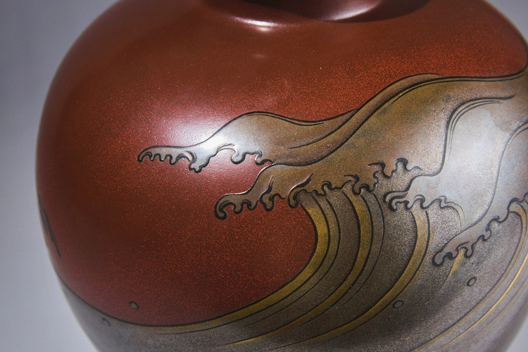 Kanshitsu lacquer vase