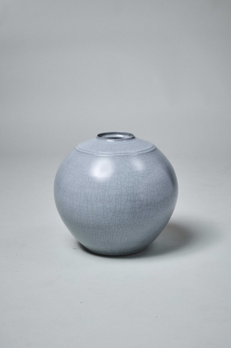 Lavender-glazed Vase