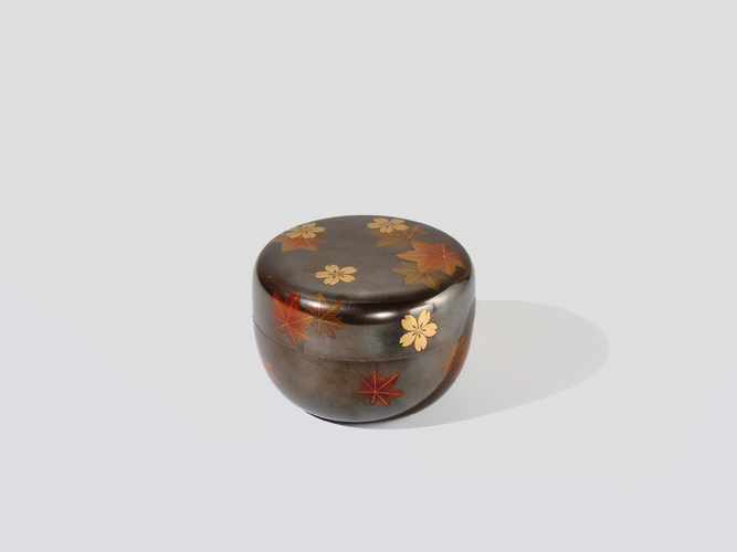 Silver Natsume with leaves