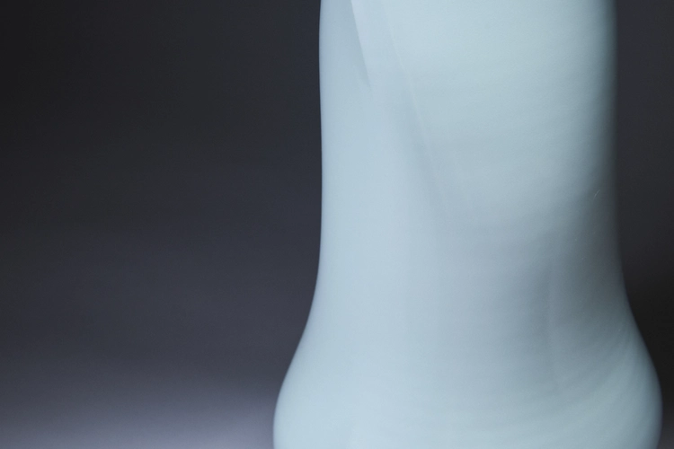  White porcelain vase  by LNT MAETA Akihiro
