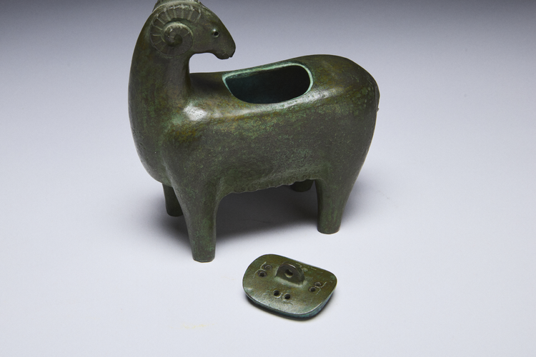 Bronze Koro in the Form of a Ram 