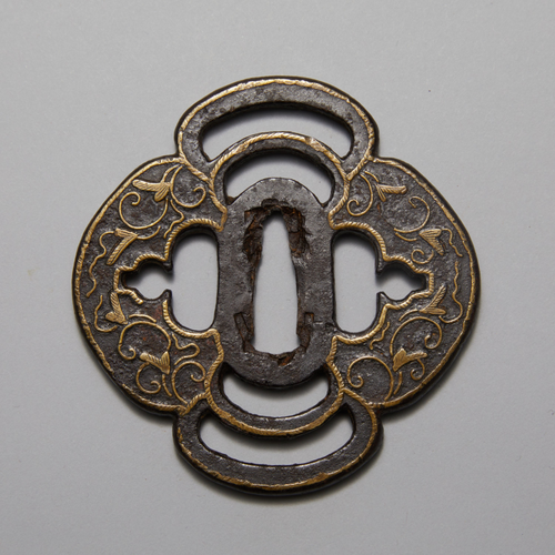 Yoshiro Tsuba with Namako and Gourd