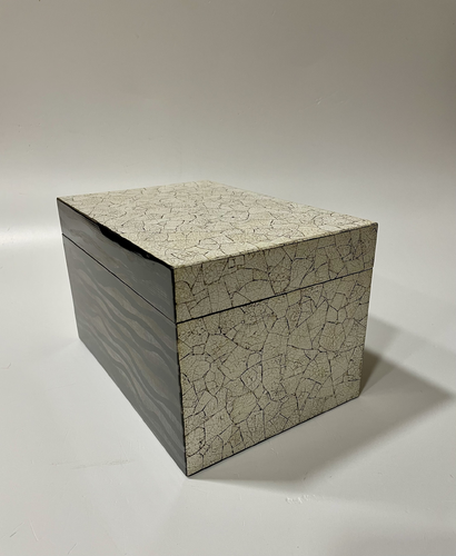 Lacquer and Eggshell Chabako (Tea Utensil Box) 
