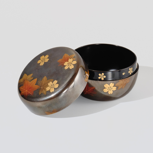 Silver Natsume with leaves