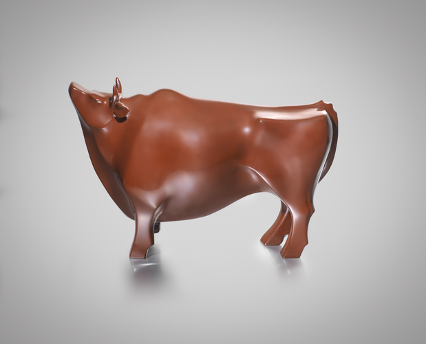 Okimono of an Ox 