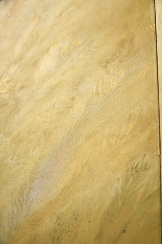 Two fold screen with weezel