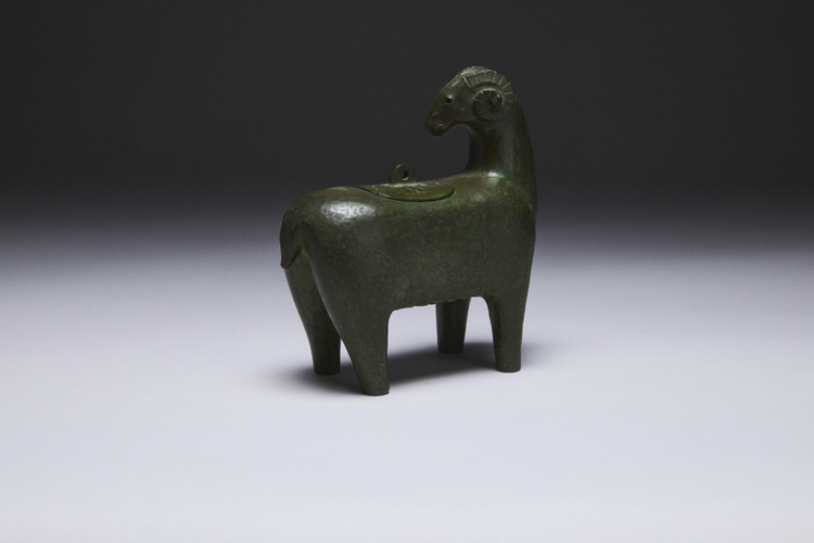 Bronze Koro in the Form of a Ram 