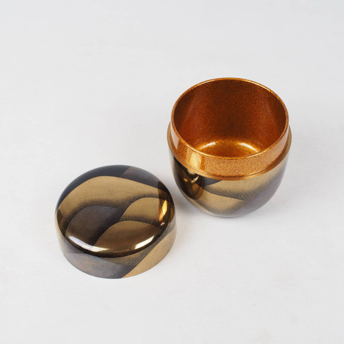 Lacquer Tea Caddy ‘mountains’ 