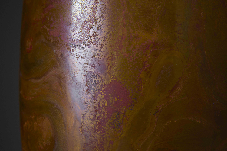 Large bronze vase 