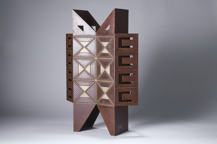 Iron sculpture