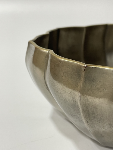 Dry Lacquer Lobed Bowl after a Shosoin Original